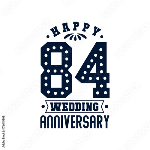 84 Anniversary celebration, Happy 84th Wedding Anniversary photo