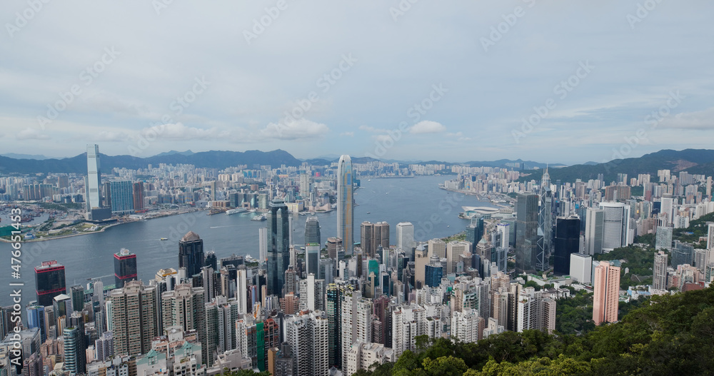 Obraz premium Hong Kong skyline