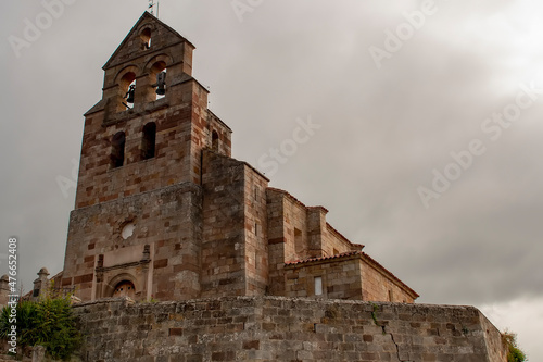 Romanesque church of San Juan Bautista in Villanueva de la Nia.