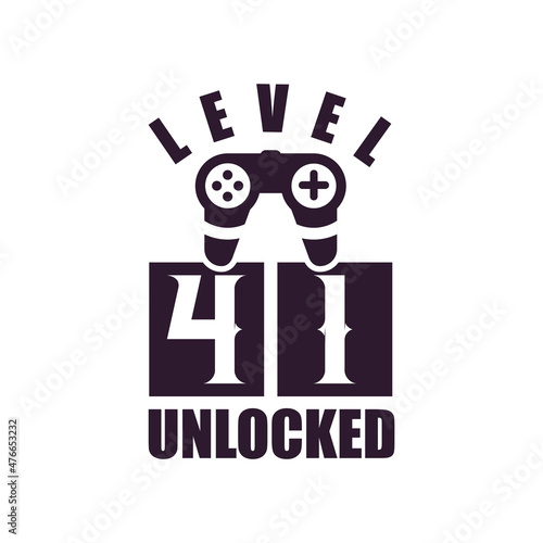 Level 41 Unlocked, 41st Birthday for Gamers