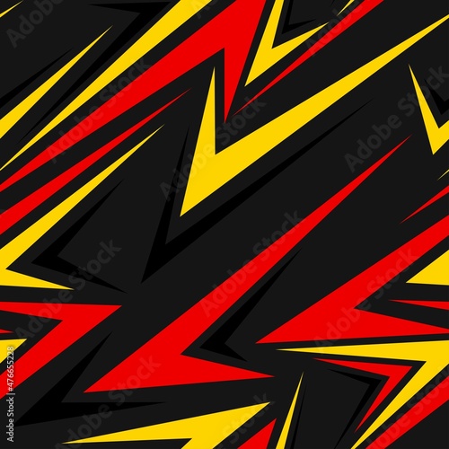 red yellow Sports textile modern seamless wallpaper background. Vector bright print for fabric or wallpaper. Camouflage Sports. T-shirt and clothing print graphic vector. Urban camouflage 
