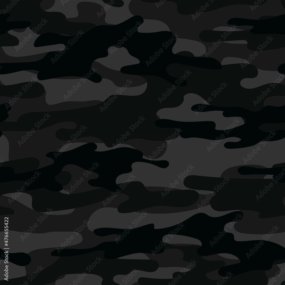 black modern military vector camouflage print, seamless pattern for clothing headband or print. camouflage from pols black modern military vector camouflage print, seamless pattern for clothing headband or print. camouflage from pols
