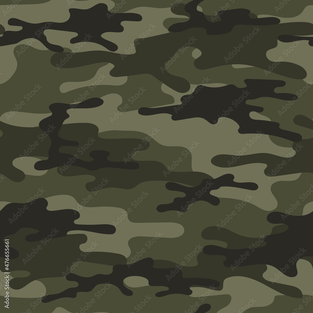 green army vector camouflage print, seamless pattern for clothing headband or print. green army vector camouflage print, seamless pattern for clothing headband or print.