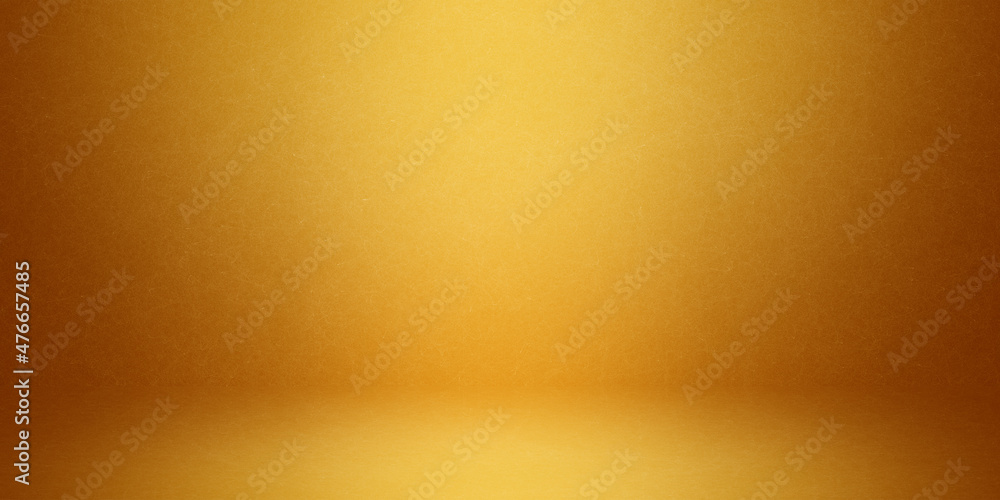 Yellow studio background. Empty vivid yellow studio room, modern workshop interior in perspective Yellow studio background. Empty vivid yellow studio room, modern workshop interior in perspective