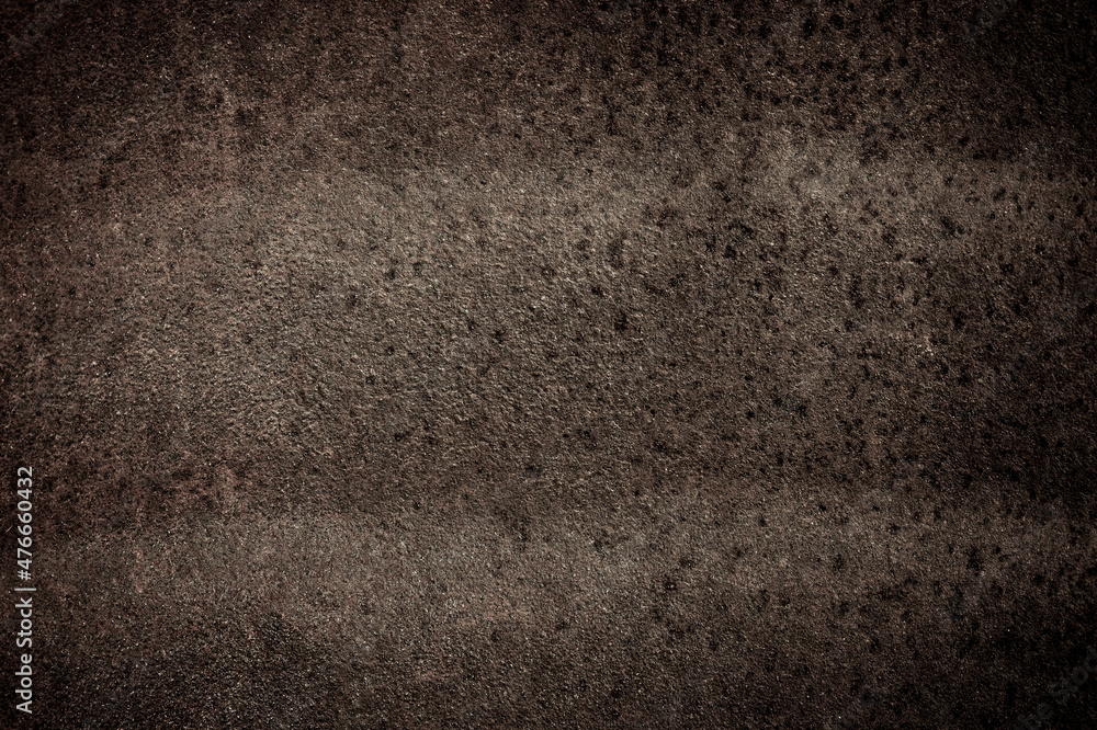 Obraz premium abstract dark brown old rusty metal background