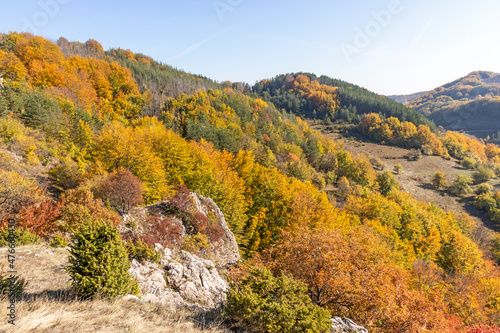 Autumn Landscape of Erul mountain near Kamenititsa peak, Bulgaria © Stoyan Haytov
