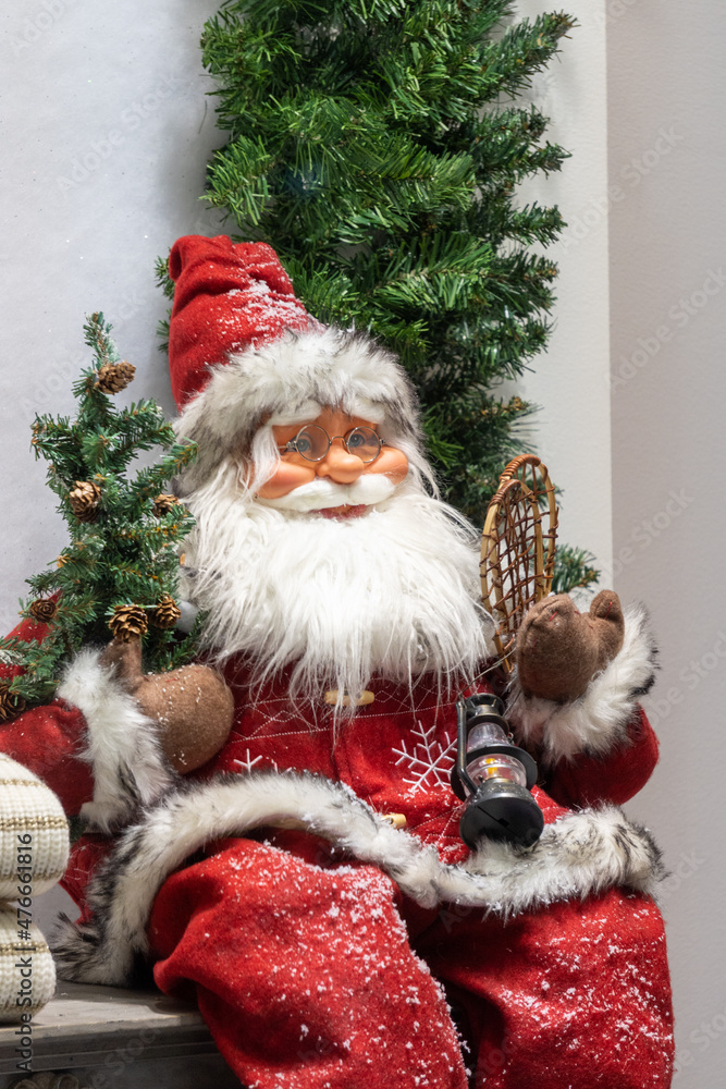 Beautiful Santa Claus, Christmas decoration Beautiful Santa Claus, Christmas decoration