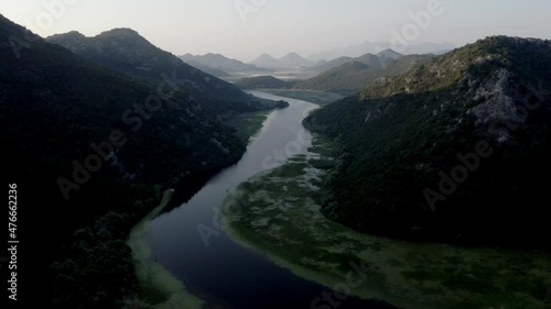 Skadar Lake in Montenegro