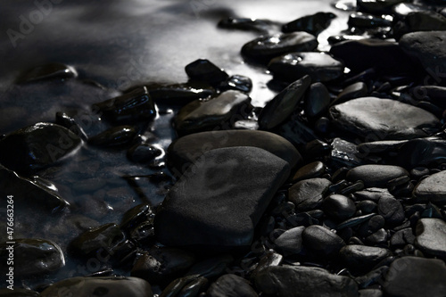 Foto stones in water