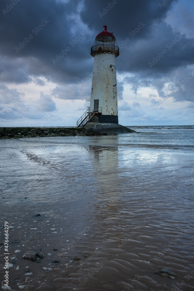 Talacre Lighthouse at Sunset