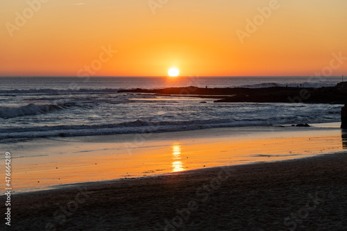 sunset on the beach © Kieran