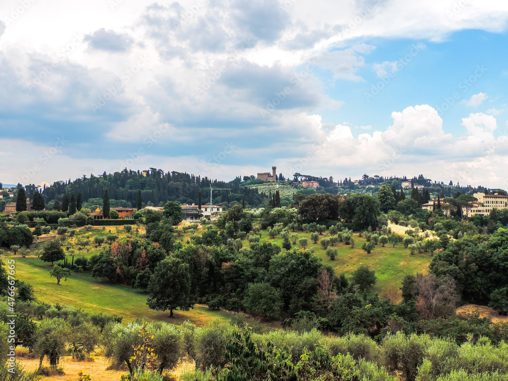 Panoramic view of Florence - Florence, Italy