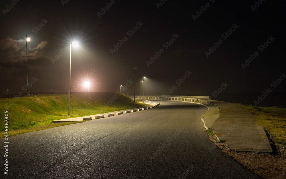 Fototapeta premium highway at night