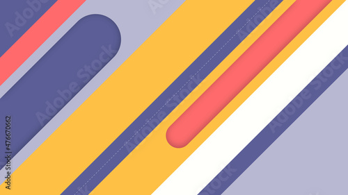 Modern Abstract Background with Diagonal Lises Element and Pastel Color
