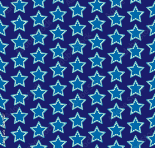 Vector seamless pattern. The pattern with a star. Seamless woven pattern. Design print for textile, fabric, wallpaper, background.