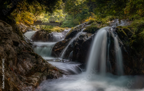 Fototapeta Naklejka Na Ścianę i Meble -  Beautiful natural and scenic waterfall