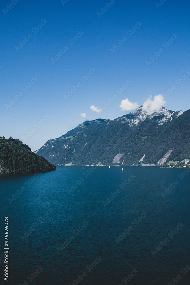 See in Brunnen in der Schweiz See in Brunnen in der Schweiz