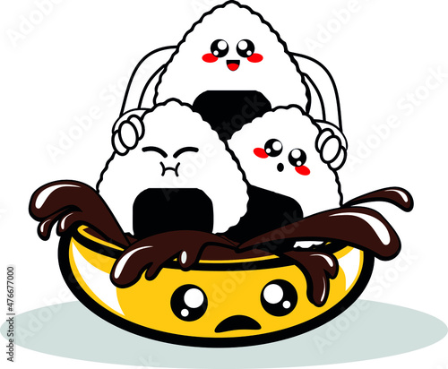 Sushi japen food cute