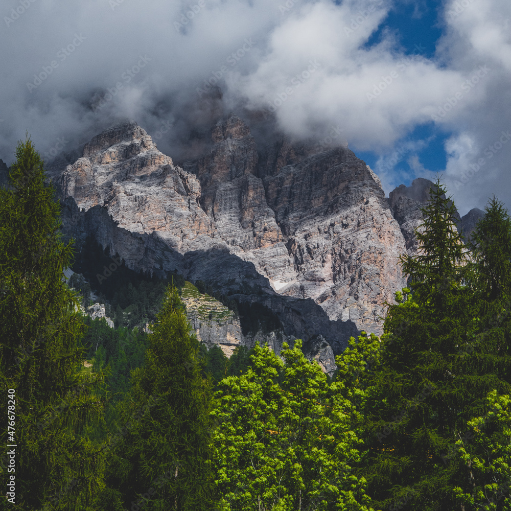 Nationalpark Belluneser Dolomiten - Wolken