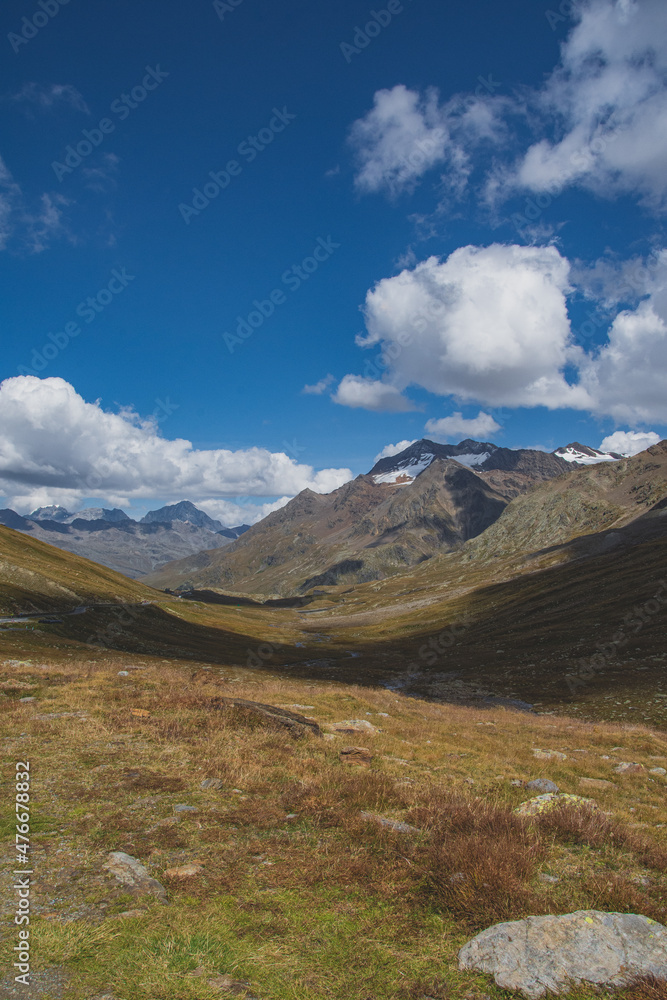 Umbrailpass in Bormio - Landschaft / Wolken Umbrailpass in Bormio - Landschaft / Wolken