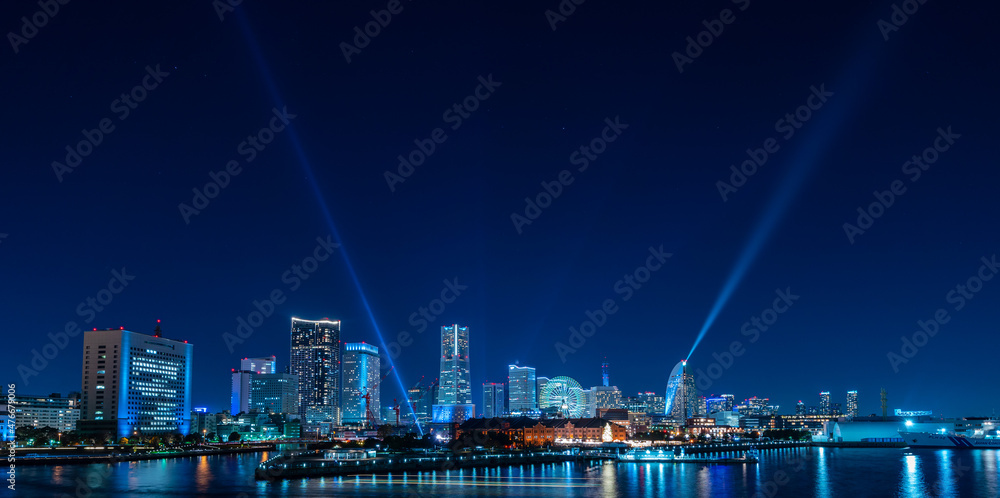 Obraz premium Wide panorama image of 