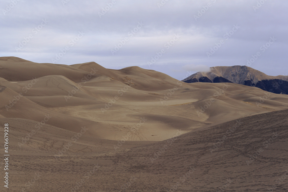 sand dunes in desert