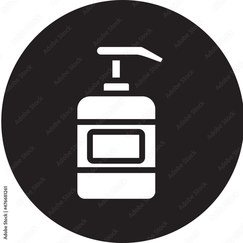 liquid soap glyph icon liquid soap glyph icon