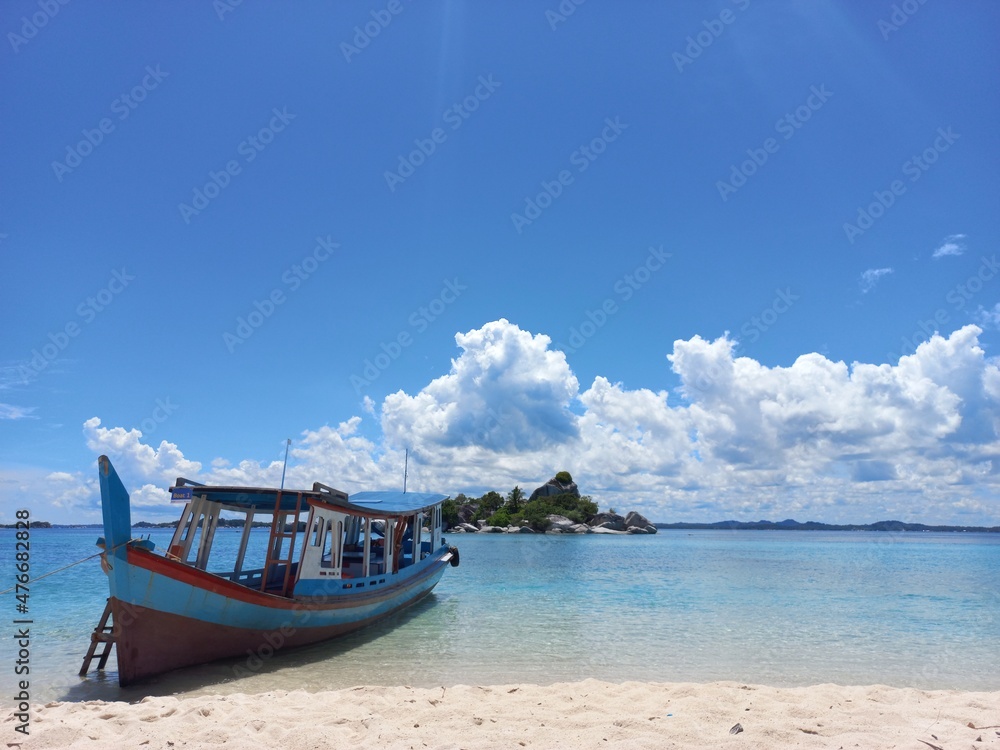 boat on the beach