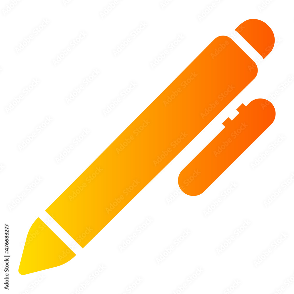 pen gradient icon pen gradient icon