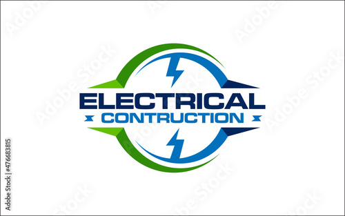 Illustration graphic vector of electric power, energy and Thunder electricity concept logo design template-10