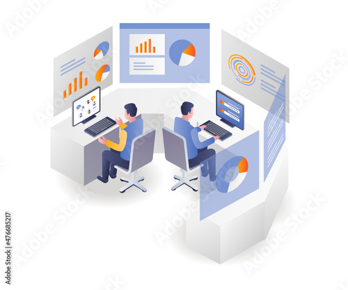Business analysis data control team