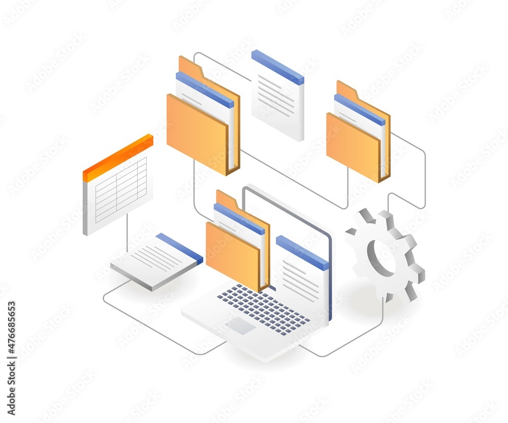 Process and setting document database network Process and setting document database network