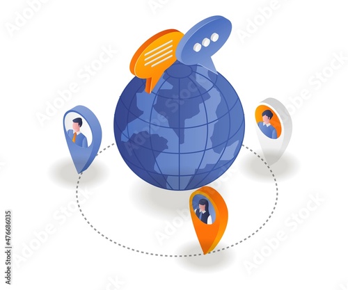 Worldwide conversation network