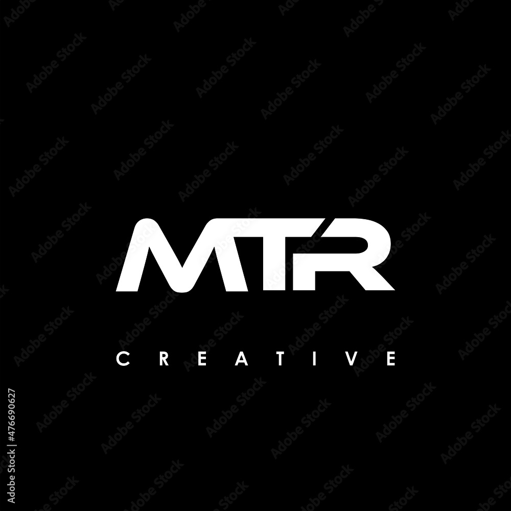 MTR Letter Initial Logo Design Template Vector Illustration MTR Letter Initial Logo Design Template Vector Illustration
