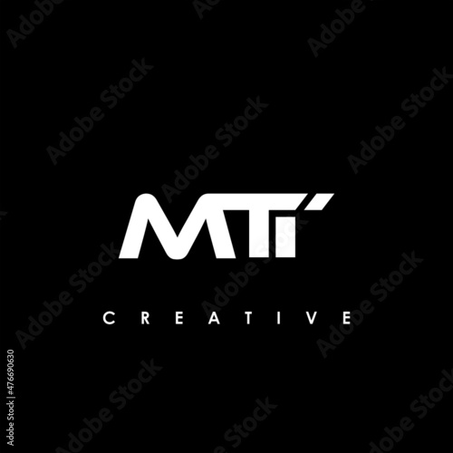 MTT Letter Initial Logo Design Template Vector Illustration photo