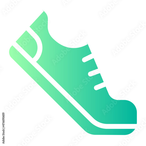 Sneakers Shoe gradient icon