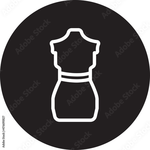 mannequinatelier glyph icon