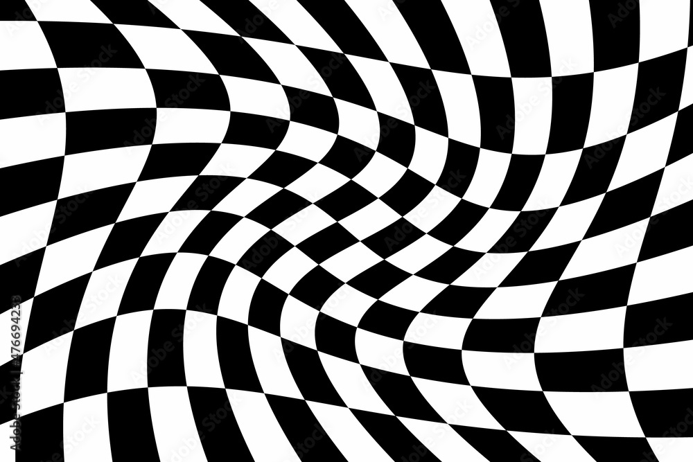 Abstract modern op art, checkered texture. Vector. Abstract modern op art, checkered texture. Vector.