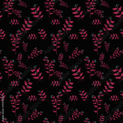 seamless pattern with flowers
