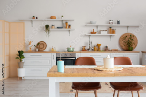 Interior of stylish kitchen...