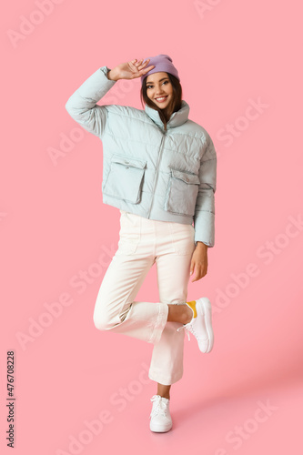 Pretty young woman in styli...