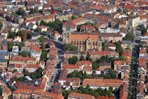 Landau in der Pfalz aus der Vogelperspektive