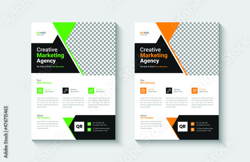 Business Flyer Design Template - Case study Flyer Template Design	