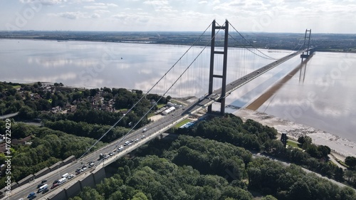 The Humber Bridge, East Yorkshire, UK