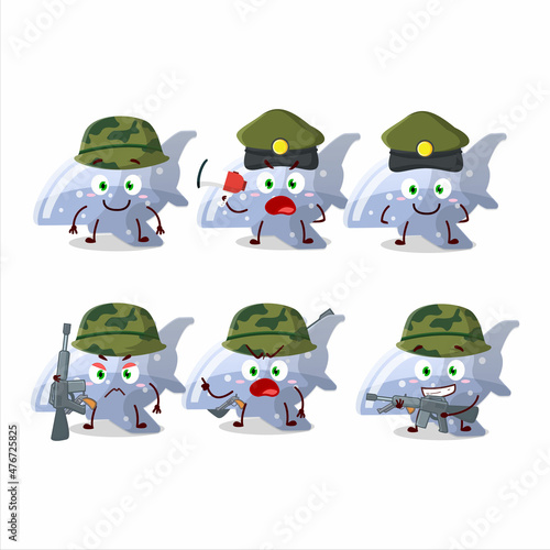 A charming soldier plane blue gummy candy cartoon picture bring a gun machine