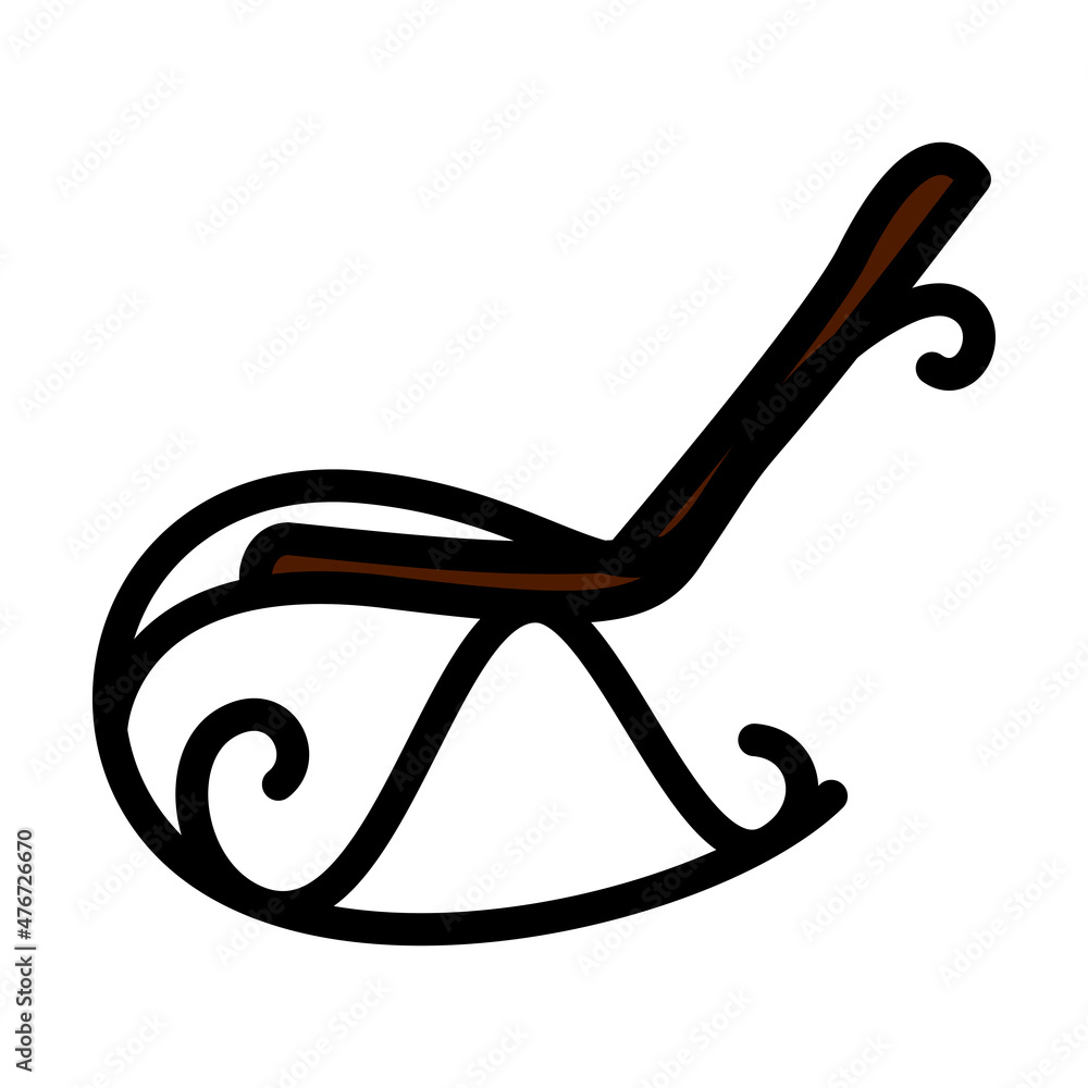 Rocking Chair Icon Rocking Chair Icon