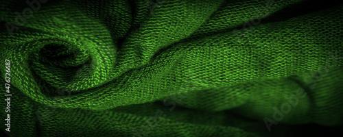 Texture. Background. Background. Green field cloth. tissue, textile, cloth, web, material