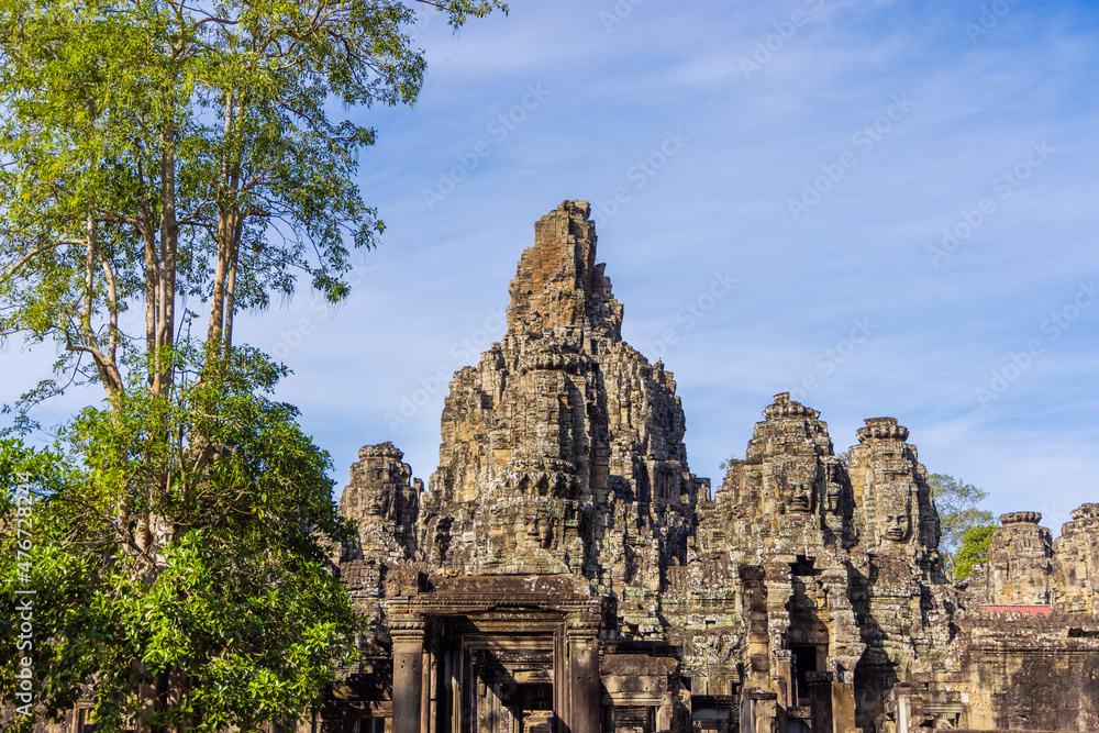 Bayon Temple in Angkor complex, Cambodia Bayon Temple in Angkor complex, Cambodia