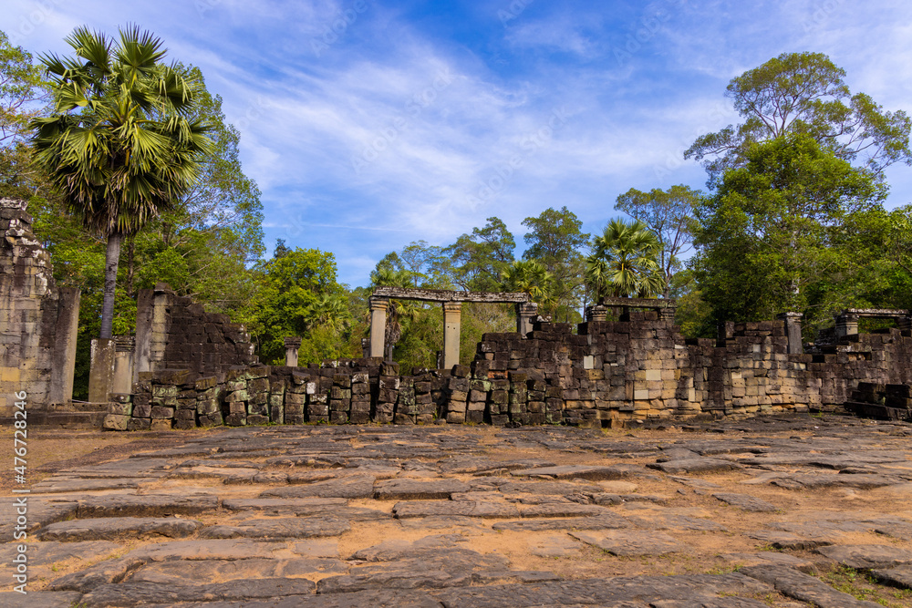 Obraz premium Bayon Temple in Angkor complex, Cambodia