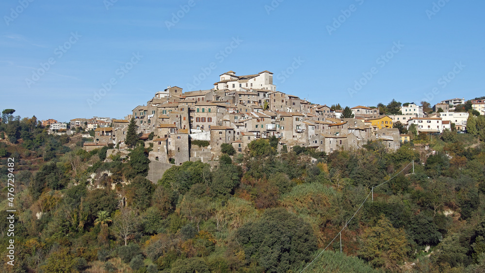 Obraz premium view of Castelnuovo di Porto
